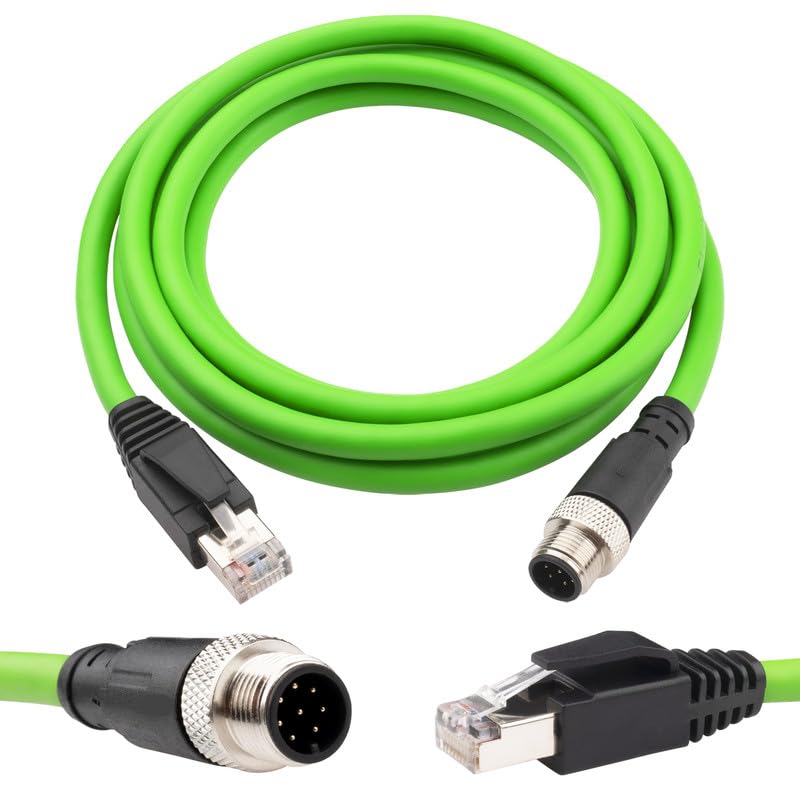 mty様 Amazon.com: Lonlonty M12 to RJ45 Industrial Ethernet Cable